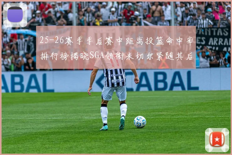 25-26赛季季后赛中距离投篮命中率排行榜揭晓SGA领衔米切尔紧随其后哈登位列第五